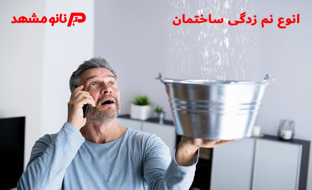 انواع نم زدگی ساختمان